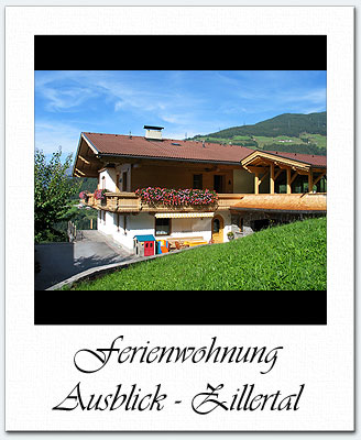 Ferienwohnung Ausblick Zillertal