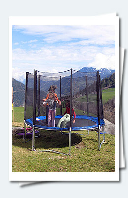 Unser Trampolin